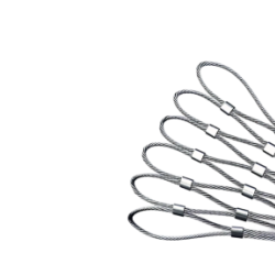 Сетка нержавеющая тросовая