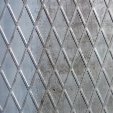 Лист нержавеющий рифленый г/к ромб AISI 430 3 мм ГОСТ 8568-77