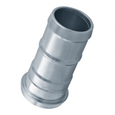 Патрубок нержавеющий резьбовой AISI 304 38,4мм