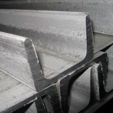 Швеллер нержавеющий г/к с уклоном внутренних граней полок AISI 321 UPN 60 (UNP) 60х30х6х6 мм DIN 1026-1 / EN 10279